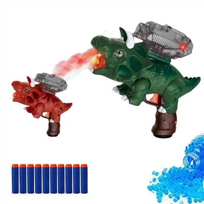 New Product Cool Light Dinosaur Electric Spray Toy 2N1