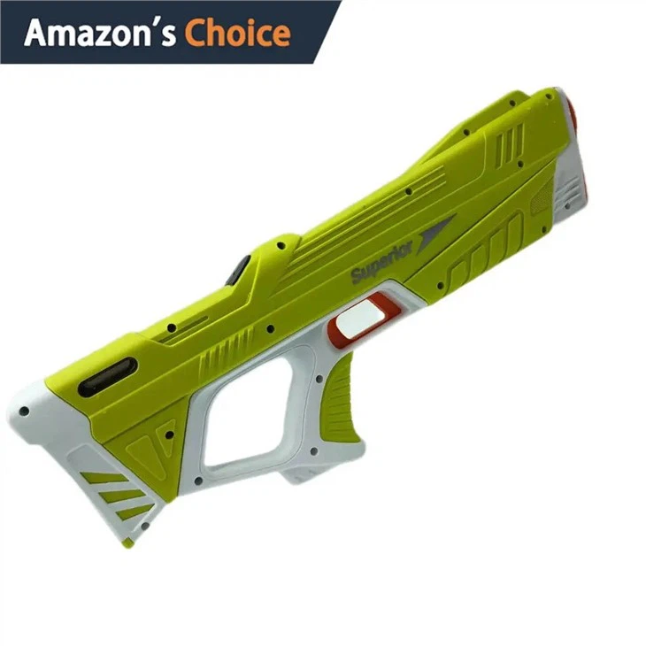 The Latest Lithium Battery-Powered, Self-Priming, Remote-Firing Electric Water Gun
