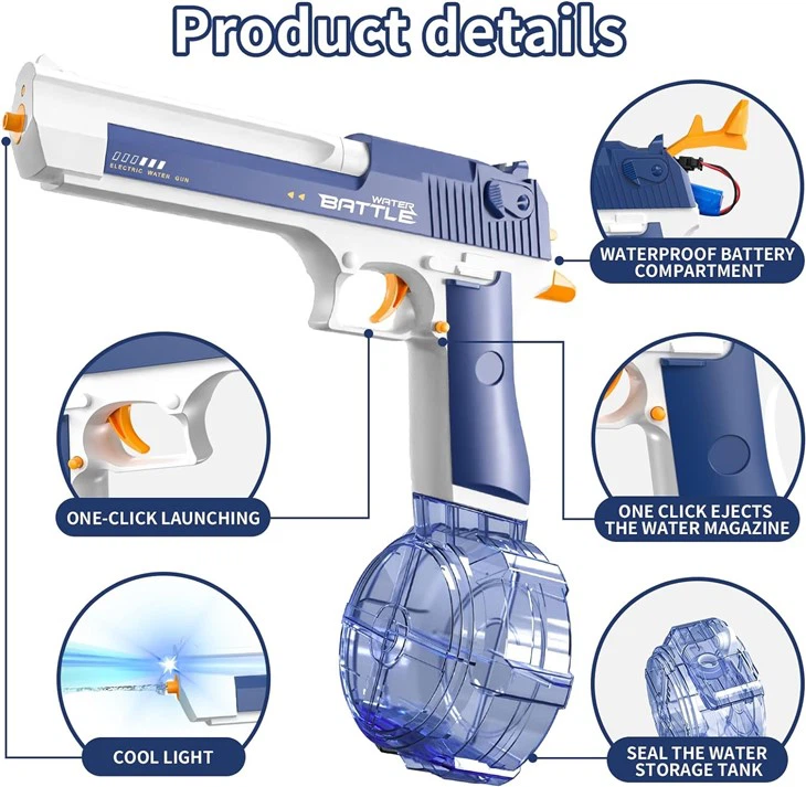 Desrt Eagle New Electric Water Gun 434ml 58ml