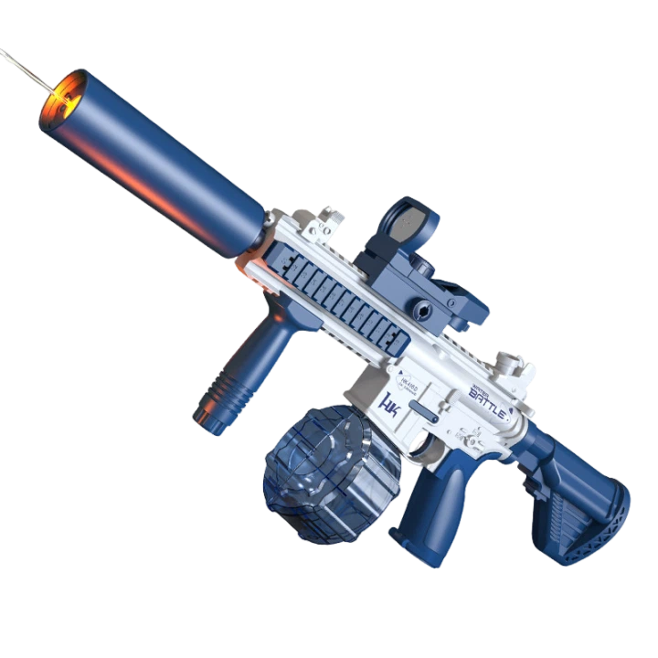 M416 Automatic Water Gun Squirt Gun With Light Tube