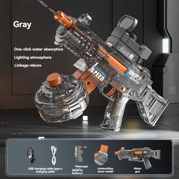 New Auto Refill Adult Electric Water Gun Automatic Toy Gun