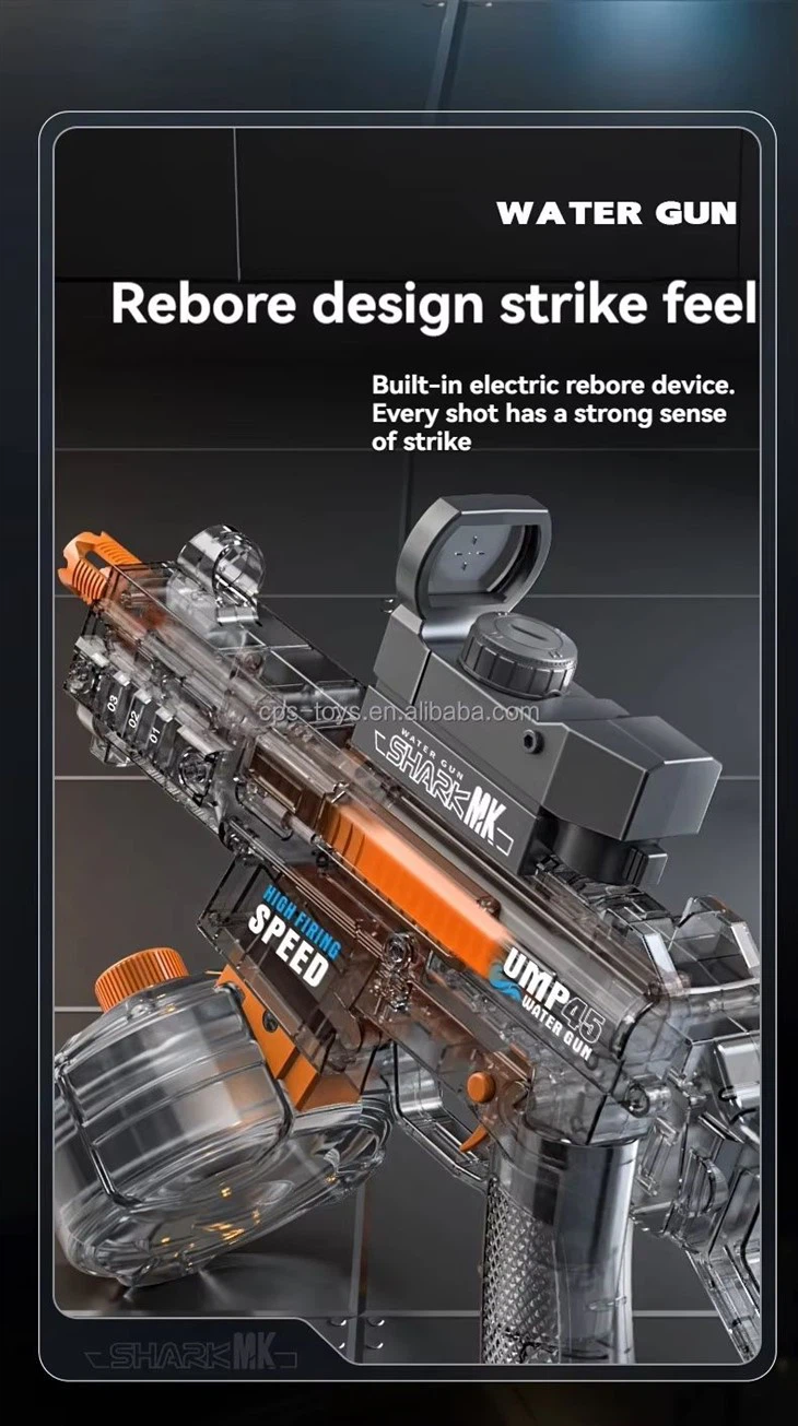 UMP45 High-pressure And Powerful Electric Water Gun