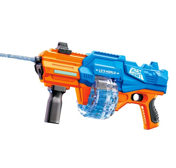 Electric Continuous Firing Large Capacity Water Gun With LED Light Strip On The Gun Body suppliers