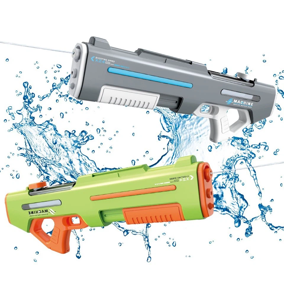 Automatic Water Absorption/manual Water Addition Electric Water Gun With Light