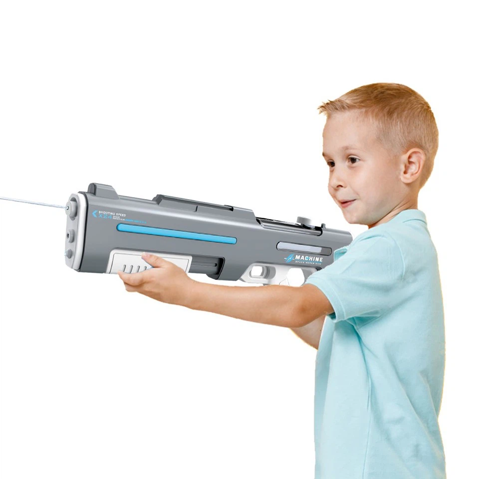 Automatic Water Absorption/manual Water Addition Electric Water Gun With Light