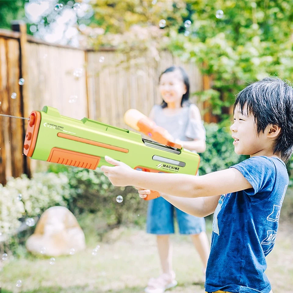 Automatic Water Absorption/manual Water Addition Electric Water Gun With Light