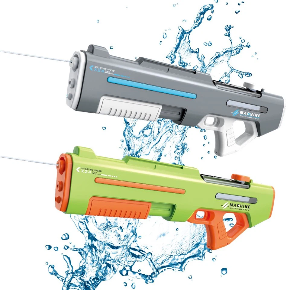 Automatic Water Absorption/manual Water Addition Electric Water Gun With Light