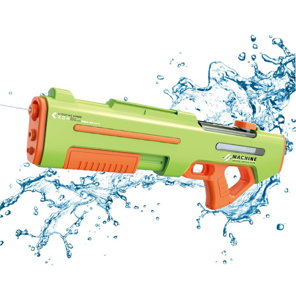 Automatic Water Absorption/manual Water Addition Electric Water Gun With Light