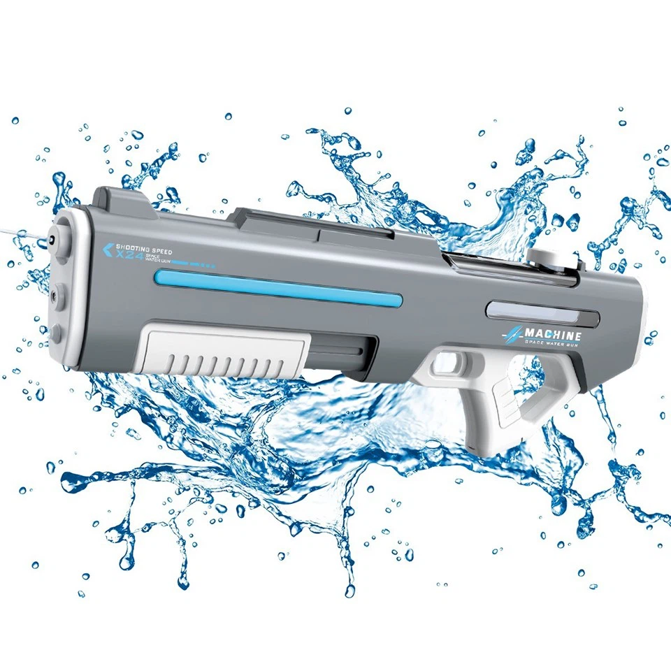 Automatic Water Absorption/manual Water Addition Electric Water Gun With Light