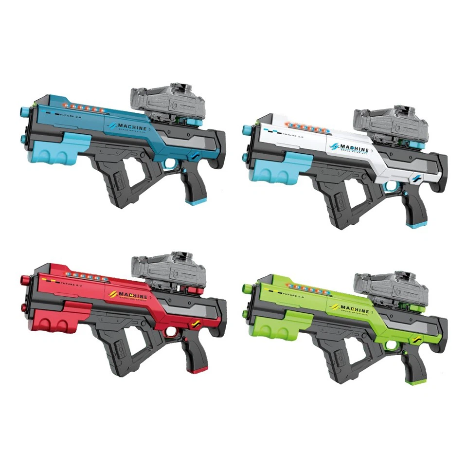 Electric Water Gun With Automatic Water Absorption And Light