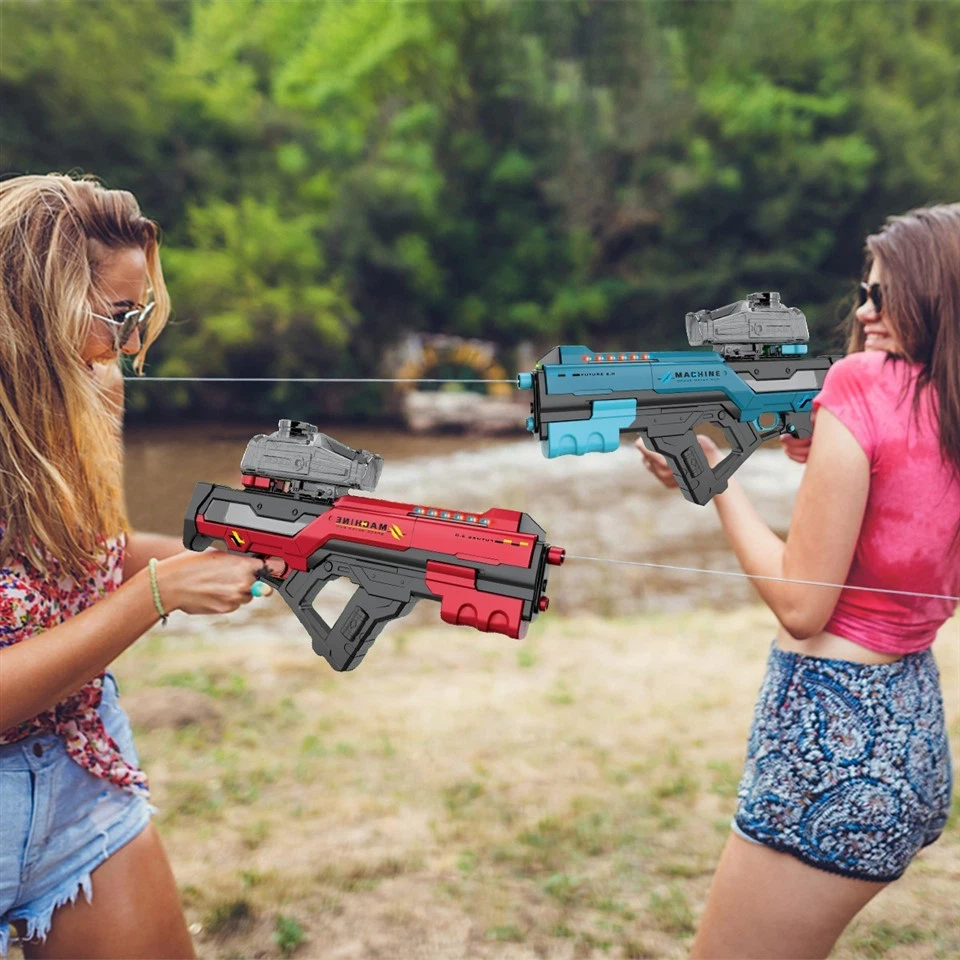 Electric Water Gun With Automatic Water Absorption And Light