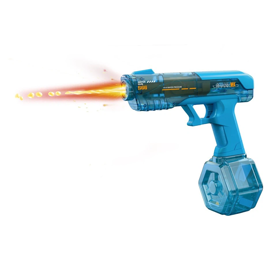 Flamethrower Transparent Gun Body Electric Continuous Firing Water Gun suppliers