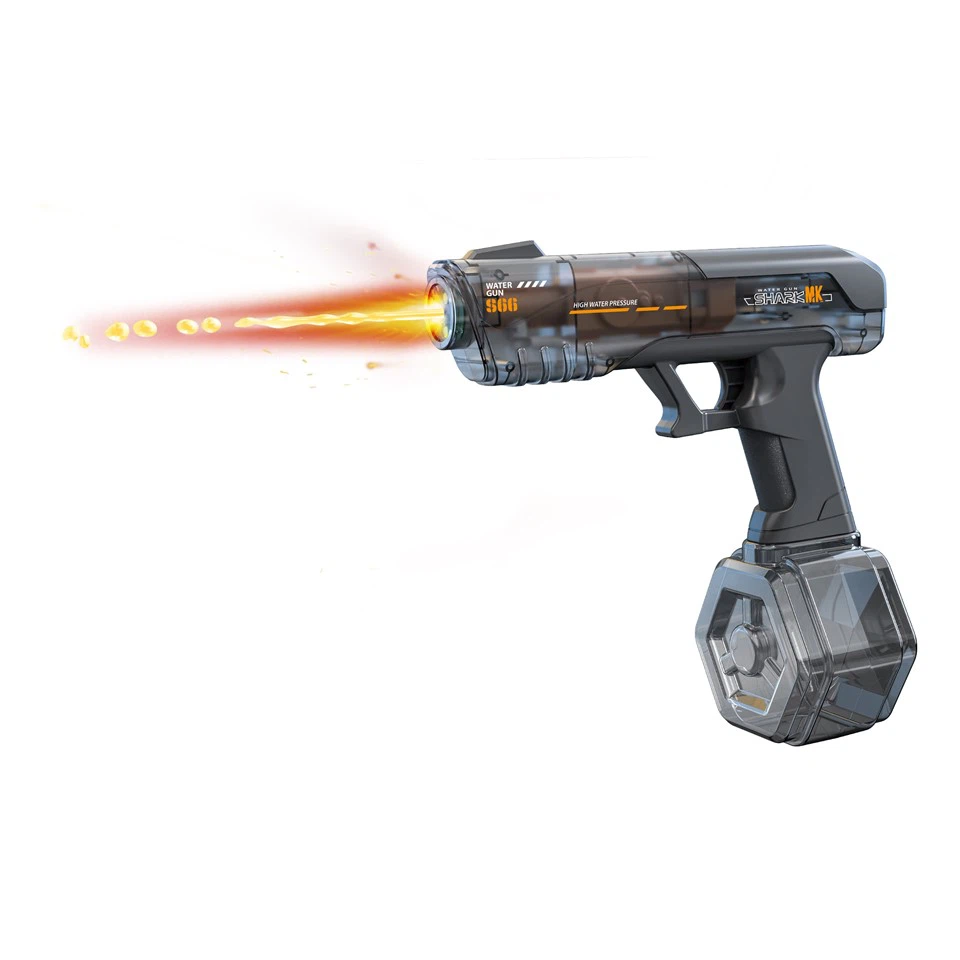 Flamethrower Transparent Gun Body Electric Continuous Firing Water Gun