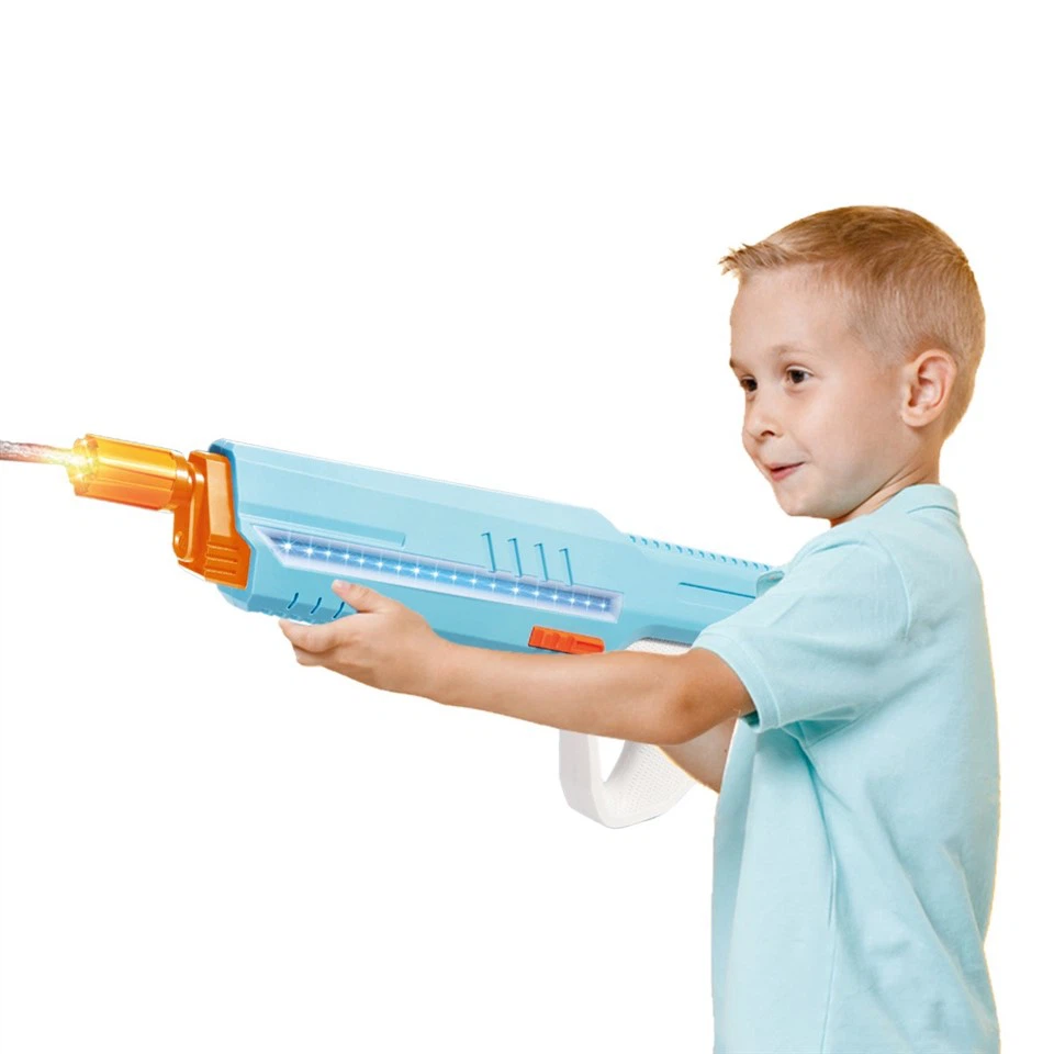 Gun Body With Light, Muzzle Emitting Electric Water Gun