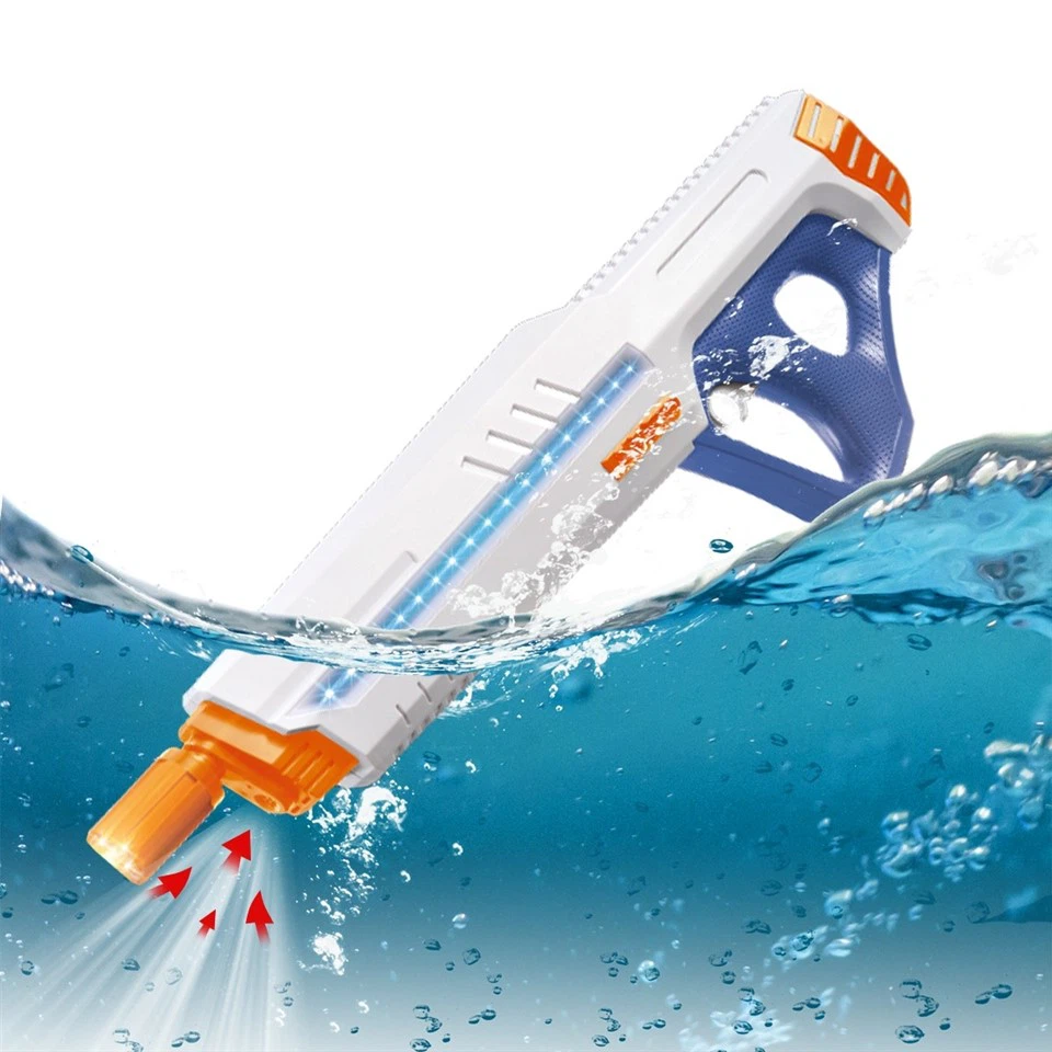 Gun Body With Light, Muzzle Emitting Electric Water Gun
