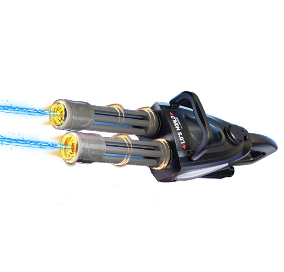 Luminous Transparent Barrel, Large Capacity, Ultra Long Endurance, Electric Continuous Firing Gatling Water Gun suppliers