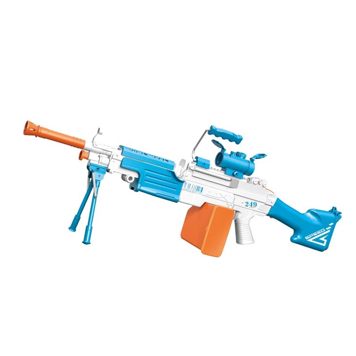 Automatic/manual water suction nozzle with illuminated electric water gun