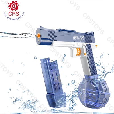 Electric Water Pistol Model M1911 PISTOL 434ml Drum And 58ml