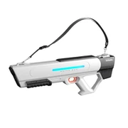 Hand integrated water gun with light