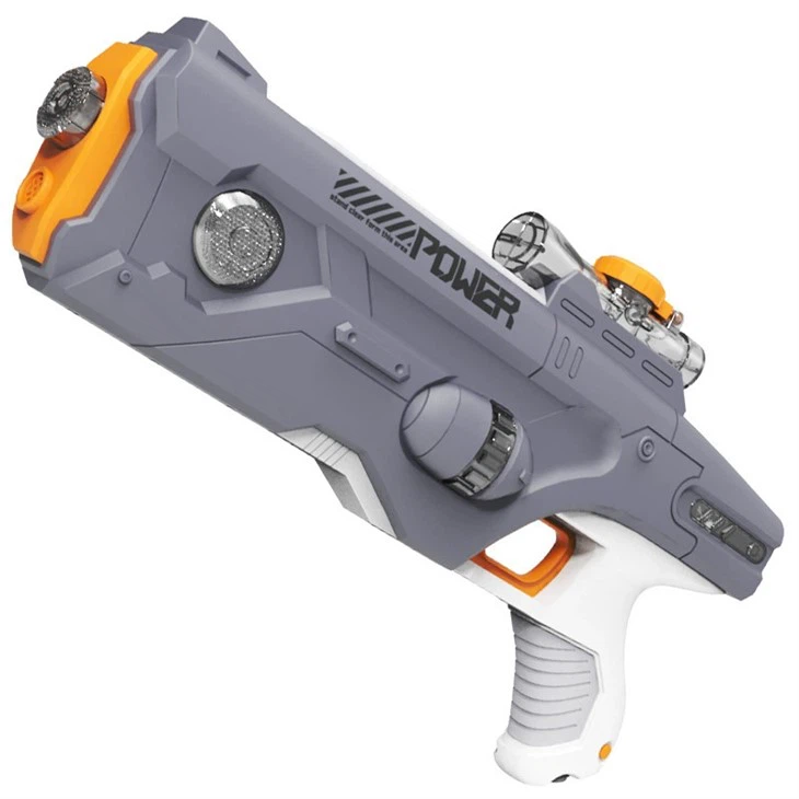 Automatic water absorbing gun body glowing electric water gun