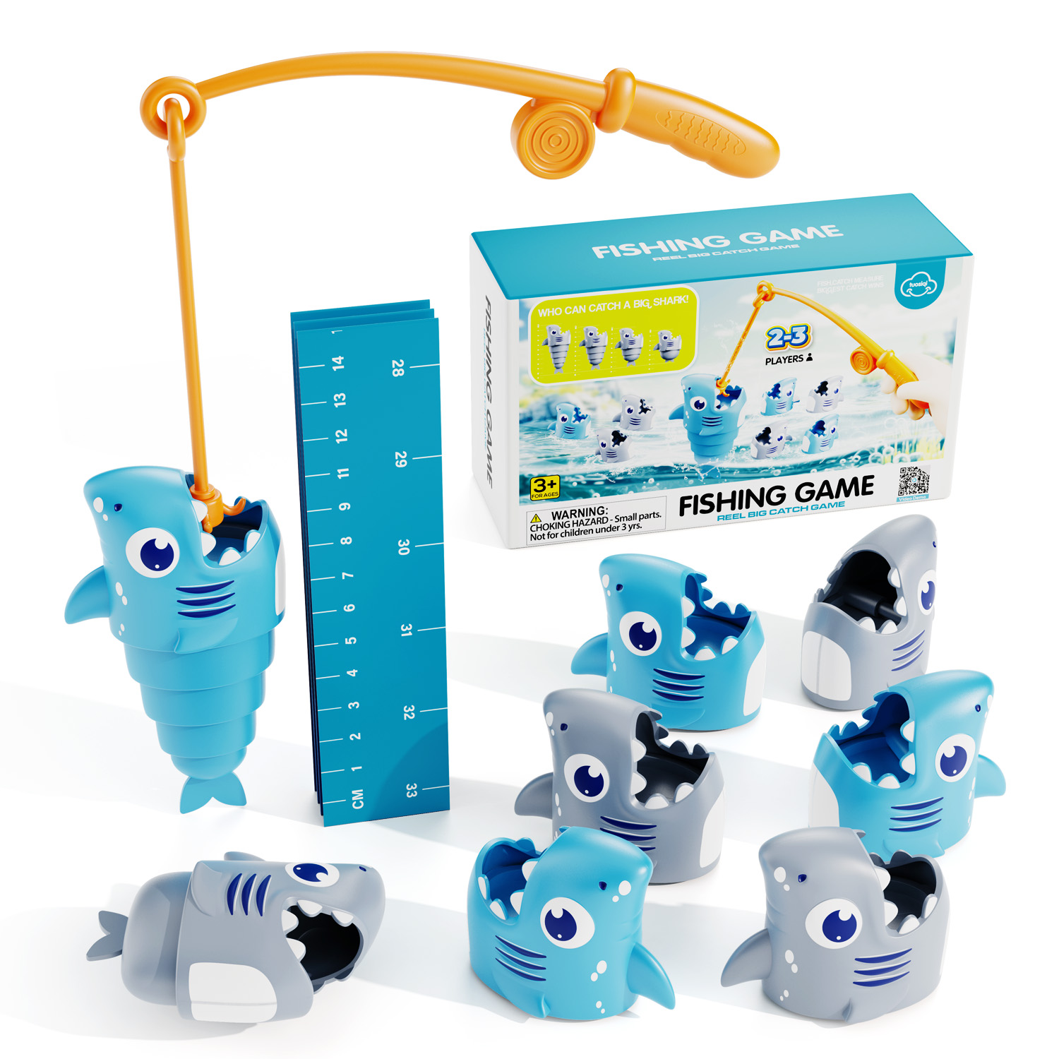 CPS345264 Magnetic Fishing Game 72PCS image