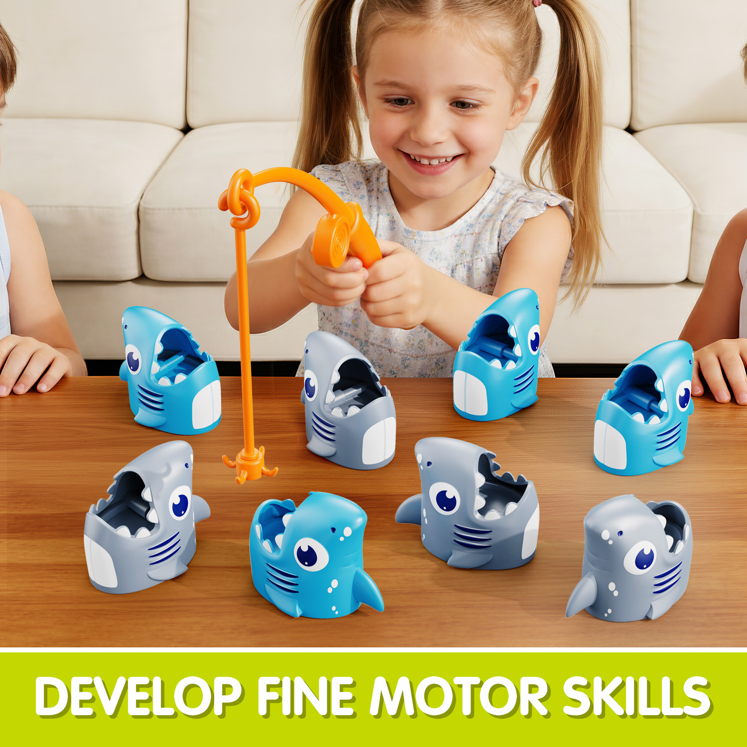 CPS345264 Magnetic Fishing Game 72PCS image