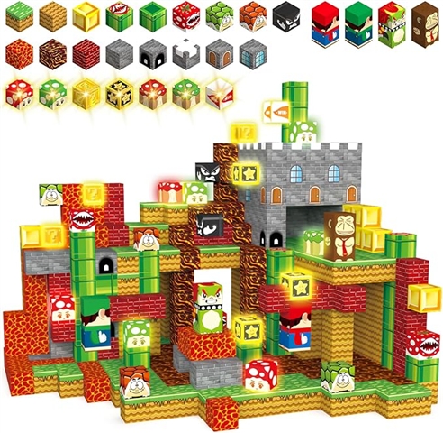 CPS339894 200pcs Magnetic stage-clearing game block