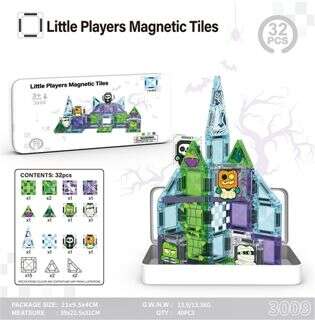 3.75 Magnetic Blocks Quirky 32pcs