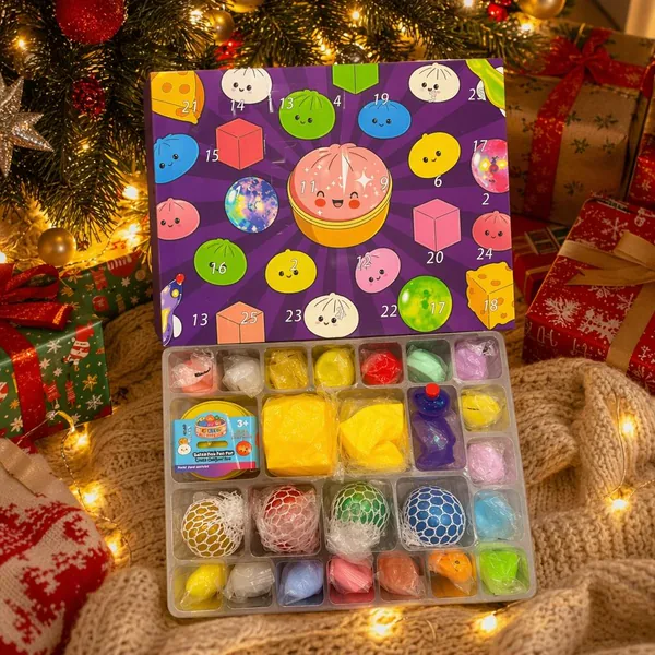 CPS350807 Mystery Baozi 24-Day Fidget Squishy Countdown Calendar