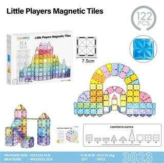 7.5 Magnetic Star-Diamond Blocks – 122 Pieces