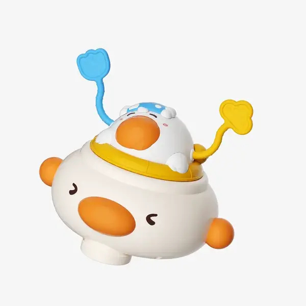 CPS342709 Cute Pet Omnidirectional Vehicle + Cute Pet Pull String Toys (Bear, Elephant, Du